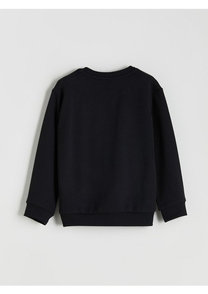 Yeni Sezon Bisiklet Yaka Erkek Çocuk Sweatshirt modelleri