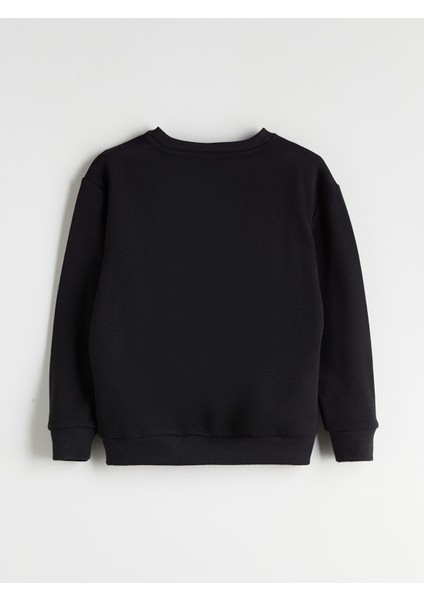 Yeni Sezon Bisiklet Yaka Baskılı Erkek Çocuk Sweatshirt fiyatları