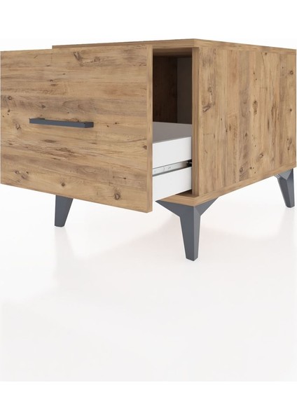 Kronos Komodin Tek Çekmeceli 44X59X48 Çam-Çam fırsatları