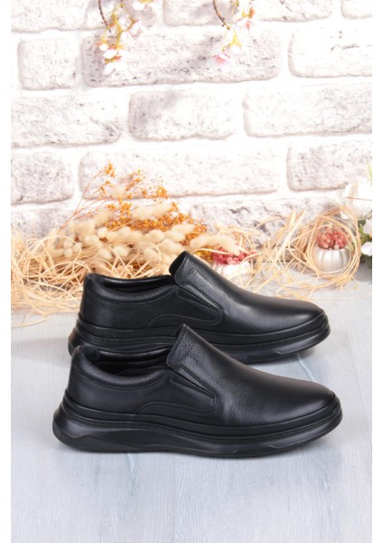 1651 Micro Klima Sistem Hakiki Deri Kauçuk Taban Erkek Ayakkabı fiyatları