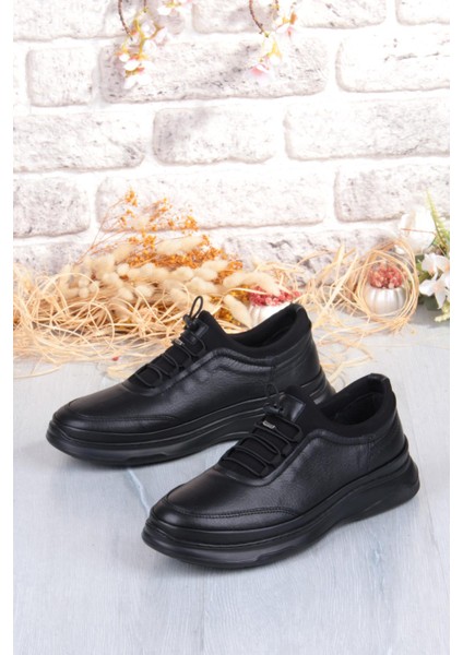 2270 Micro Klima Sistem Hakiki Deri Kauçuk Taban Erkek Ayakkabı fırsatları