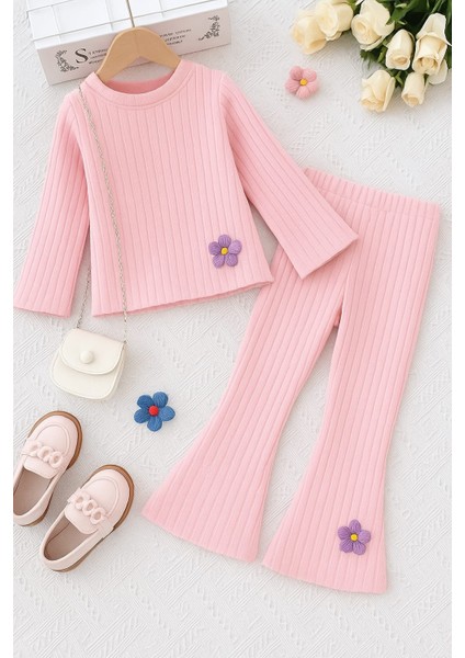 Kız Çocuk Ispanyol Paça Mevsimlik Takım Kreş Anaokulilkokul