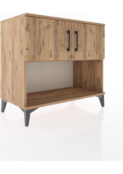 Hyperion Şifonyer Tek Raflı 2 Kapaklı 88X44X80 Çam-Çam fiyatları