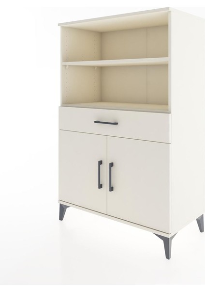 Hyperion Dolap 3 Raflı Tek Çekmeceli 2 Kapaklı 88X44X134 Aytaşı-Aytaşı modelleri