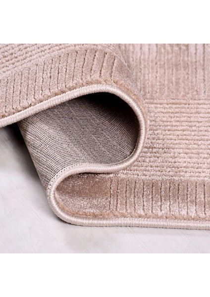 Potito Modern Bej Dtex Soft Kaydırmaz Tabanlı Makine Halısı modelleri