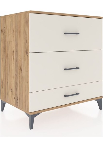 Kronos Şifonyer 3 Çekmeceli 88X59X96 Çam-Aytaşı fiyatları