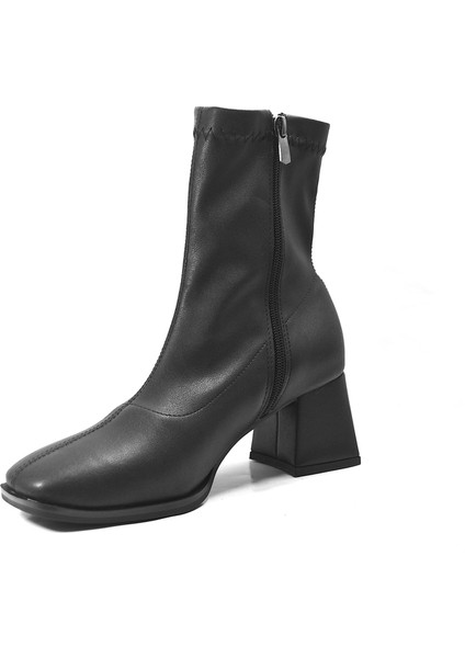Streç Kalın Topuklu Kadın Bot fırsatları