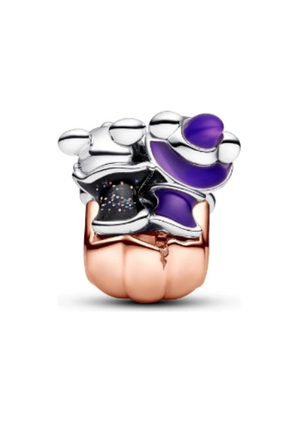 925 Ayar Gümüş Disney Mickey ve Minnie Mouse Cadılar Bayramı Charm fiyatları