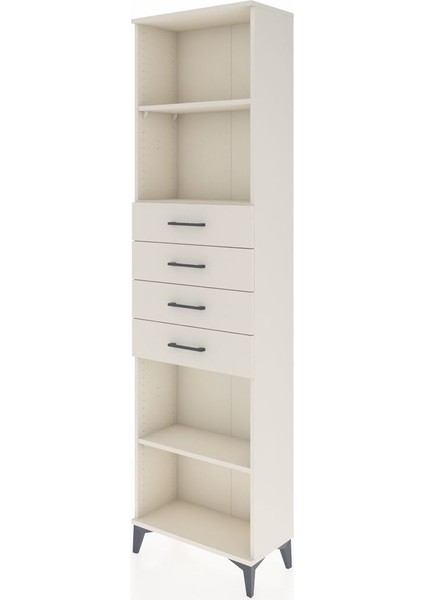 Arges Dolap 3 Raflı 4 Çekmeceli 60X30X221 Aytaşı-Aytaşı modelleri