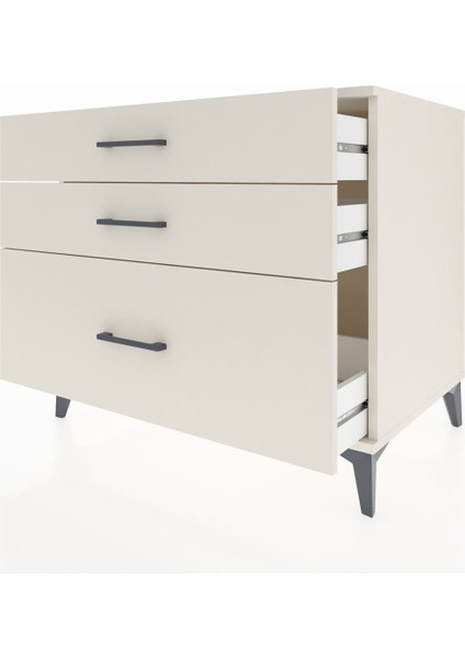 Kronos Şifonyer 3 Çekmeceli 88X59X80 Aytaşı-Aytaşı fırsatları