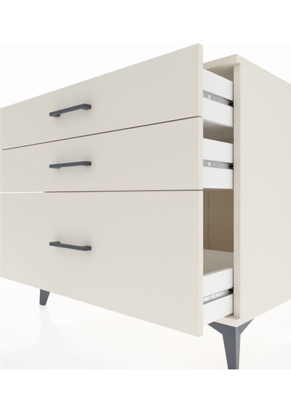 Kronos Şifonyer 3 Çekmeceli 88X59X80 Aytaşı-Aytaşı indirimleri