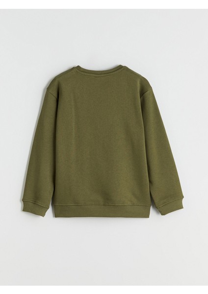 Yeni Sezon Bisiklet Yaka Erkek Çocuk Sweatshirt fırsatları