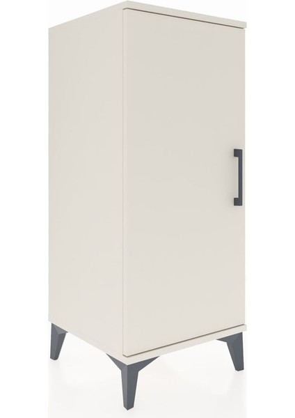 Hyperion Komodin Tek Raflı Tek Kapaklı 44X44X106 Aytaşı-Aytaşı fiyatları