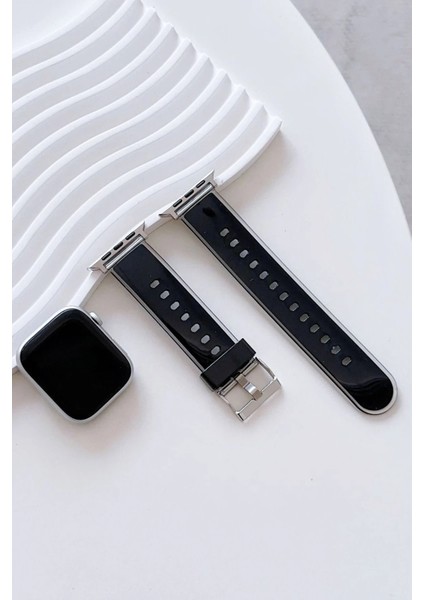 More-Tr Movenchy Watch 38MM Jelly Silikon Kordon - Siyah fiyatları