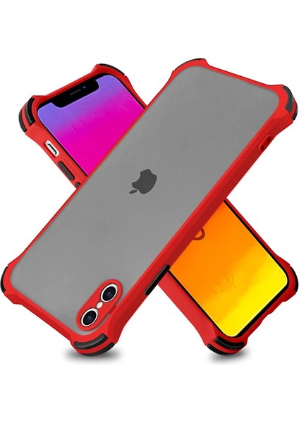 Ally Iphone X-Xs 5.8 Inch Shockproof Kamera Koruma Darbe Emici KILIF-(1903) modelleri