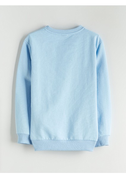 Yeni Sezon Bisiklet Yaka Erkek Çocuk Sweatshirt modelleri