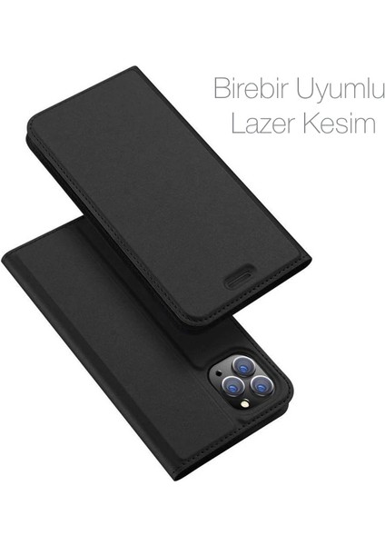 Dux Ducis iPhone 11 Pro 5.8inç Kılıf Kapaklı Flip Cover Kılıf Skinpro SERIES-(1903) indirimleri