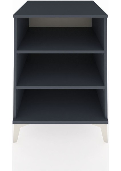 Kronos Komodin 2 Raflı 60X59X80 Antrasit-Antrasit