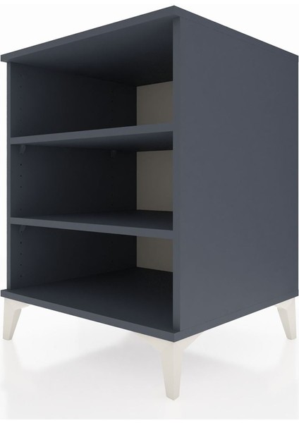 Kronos Komodin 2 Raflı 60X59X80 Antrasit-Antrasit indirimleri
