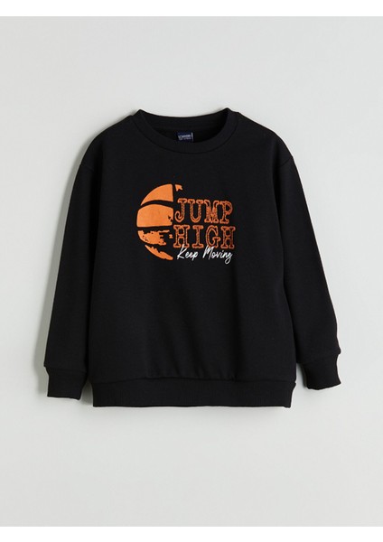 Yeni Sezon Bisiklet Yaka Erkek Çocuk Sweatshirt