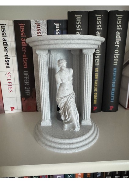 Afrodit Tanrıçası Yunan Tapınağı Dekoratif Mumluk modelleri