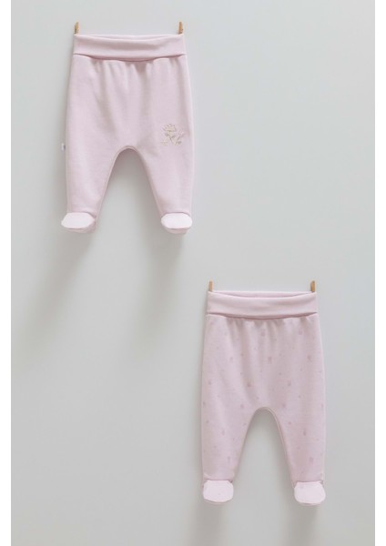 Cute Rabbıt Patikli Ikili Pantolon - Caramell - APK1485 - Lila - 1 - 3 Ay - APK1485-LILA-1 - 3 Ay Lila