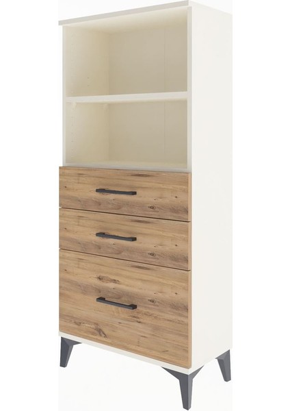 Arges Dolap 2 Raflı 3 Çekmeceli 60X30X134 Aytaşı-Çam modelleri