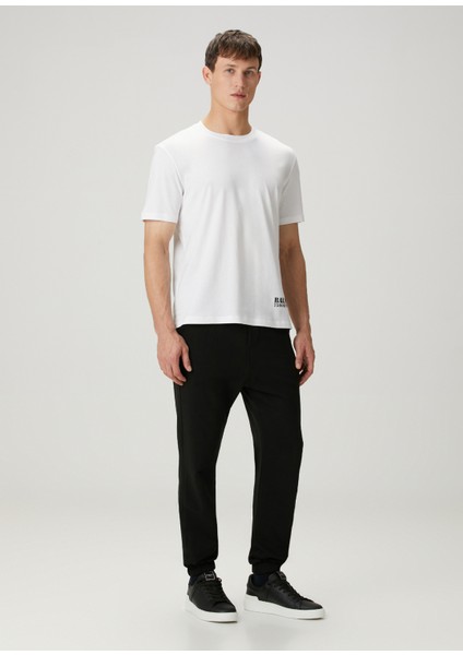 Beyaz Logo Baskılı T-Shirt fiyatları