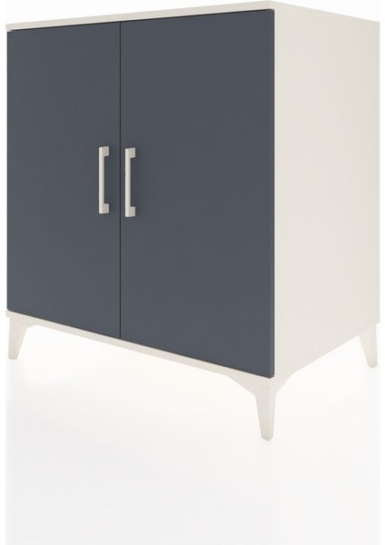 Kronos Şifonyer 2 Raflı 2 Kapaklı 88X59X96 Aytaşı-Antrasit modelleri