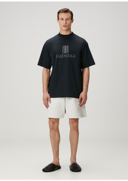 Nano Bb Siyah Logo Baskılı T-Shirt fiyatları