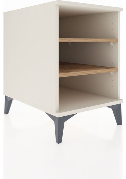 Kronos Komodin 2 Raflı 44X59X64 Aytaşı-Çam fiyatları