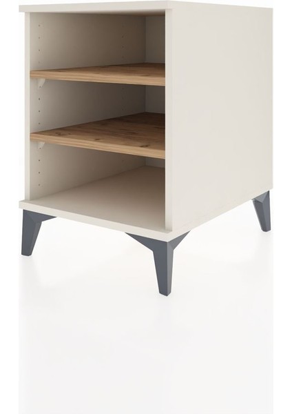 Kronos Komodin 2 Raflı 44X59X64 Aytaşı-Çam fırsatları