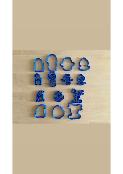 7’li Yılbaşı Temalı Kurabiye Kalıbı Seti – Noel ve Yeni Yıl Figürl fiyatları