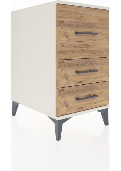 Kronos Komodin 3 Çekmeceli 44X59X80 Aytaşı-Çam fiyatları