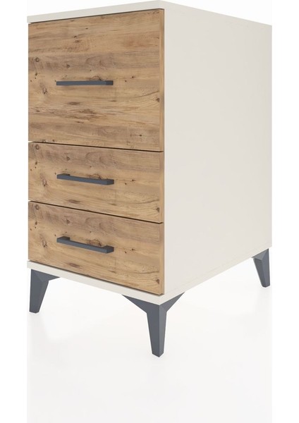 Kronos Komodin 3 Çekmeceli 44X59X80 Aytaşı-Çam modelleri