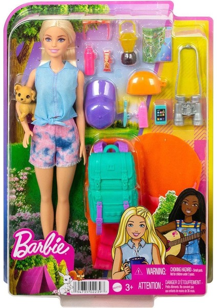 HDF73 Barbie Kampa Gidiyor Oyun Seti