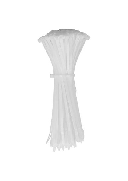 Çok Kaliteli Kablo Bağı Beyaz 7,6X550 mm