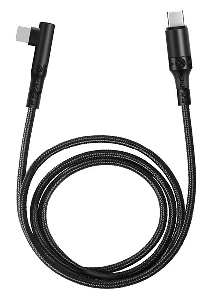 Ally Type-C To Iphone 20W Lightning Hızlı Şarj Kablosu Oyuncu 90 Derece KABLO-(1903) fiyatları