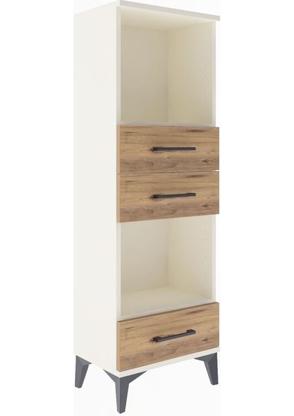 Arges Dolap 2 Raflı 3 Çekmeceli 44X30X134 Aytaşı-Çam fiyatları