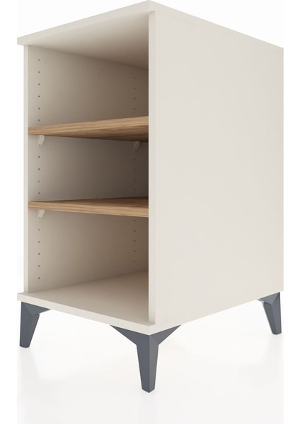 Kronos Komodin 2 Raflı 44X59X80 Aytaşı-Çam indirimleri