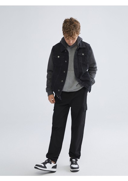 Yeni Sezon Beli Lastikli Erkek Çocuk Kargo Jogger Pantolon fiyatları