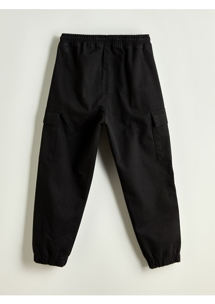 Yeni Sezon Beli Lastikli Erkek Çocuk Kargo Jogger Pantolon indirimleri