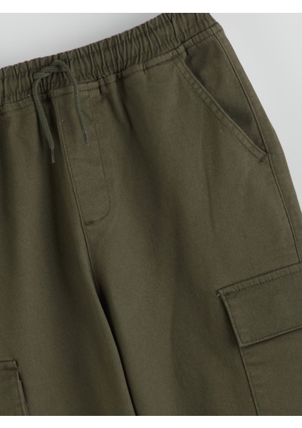 Yeni Sezon Beli Lastikli Erkek Çocuk Kargo Jogger Pantolon fiyatları