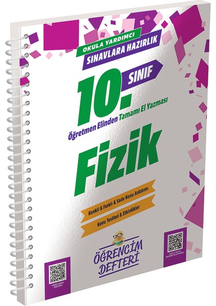 10. Sınıf Öğrencim Defteri Ful Set. Tamamı El Yazmalı !!! indirimleri