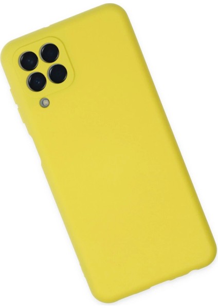 CPT16 Samsung Galaxy M33 Kılıf Nano Içi Kadife Silikon - Sarı fiyatları