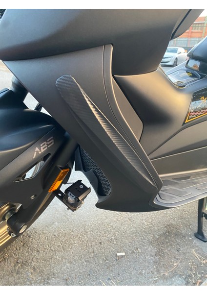 Motosiklet Araba Koruyucu Karbon Desenli Siyah Rks RZ250S Uyumlu Zontes fiyatları