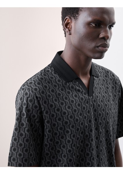 Saf Pamuklu Supima® Desenli Polo T-Shirt modelleri