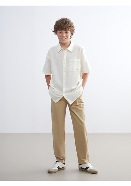 Yeni Sezon Beli Lastikli Erkek Çocuk Pantolon modelleri