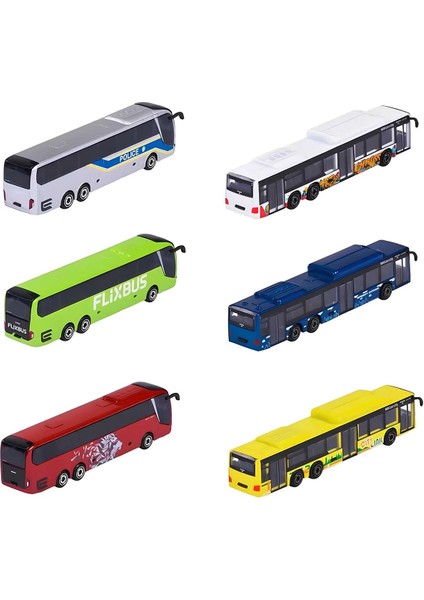 Majorette Man Şehir Otobüsü Metal MODEL 212053159 - 1 Adet Fiyatıdır - Stokta Olan Gönderilir modelleri