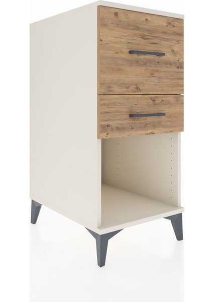 Kronos Komodin 2 Çekmeceli 44X59X96 Aytaşı-Çam fiyatları